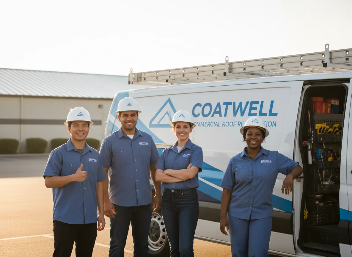 Commercial roof coating company in Ostrander, OH